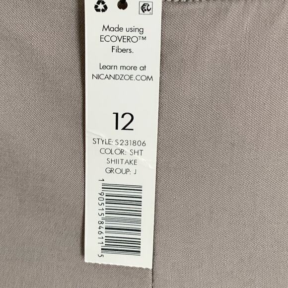 Nic + Zoe NWT Dress pants NWT size 12 - Picture 2 of 7